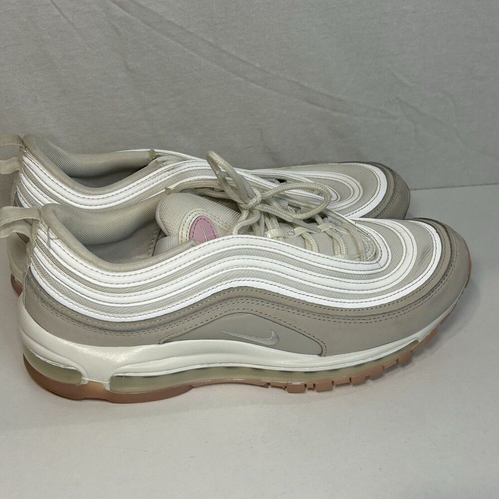 Nike Air Max 97 Running Shoes Summit White Pink CT1904-100‎ Women’s size 11